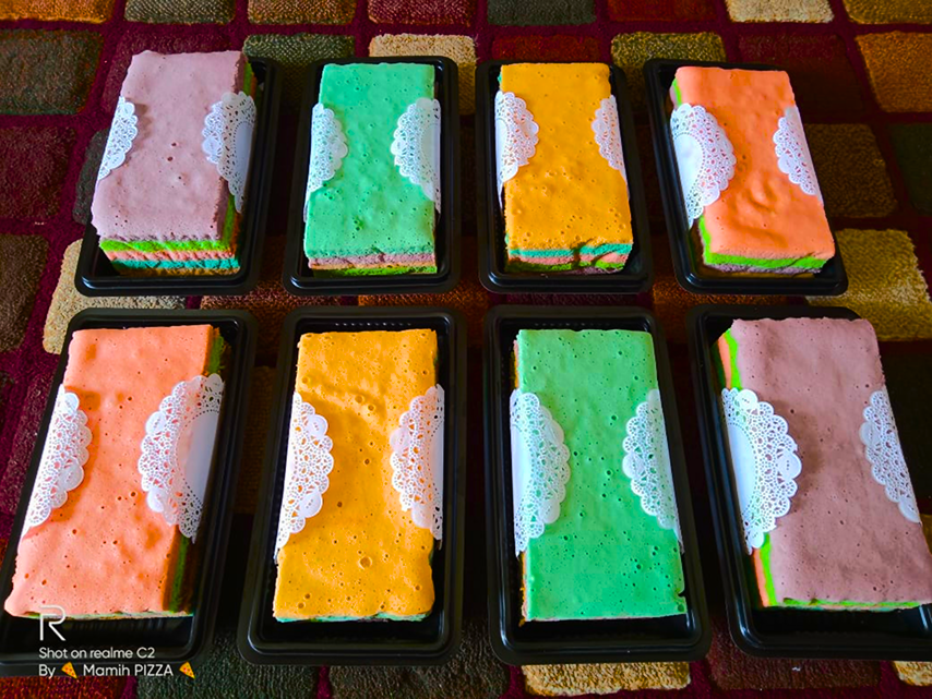 Sponge Rainbow Cake